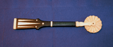 Rare antique American scrimshaw pie crimper Flayderman