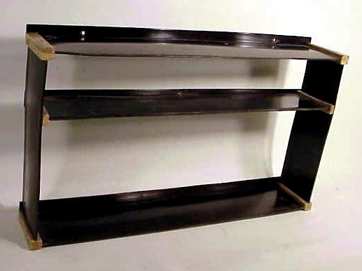 Rare antique baleen shelf