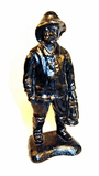 Rare antique cast ion THE PATROL doorstop