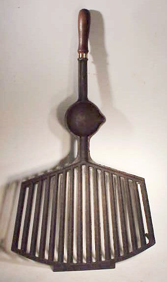 Rare antique castiron HORACE GREELEY GRILL.