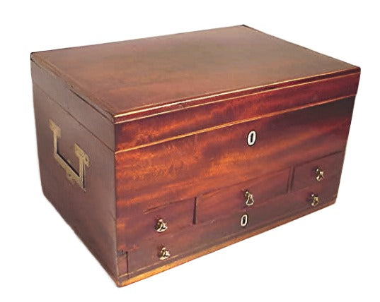 Rare antique Englsih Gentleman's  DRESSING CASE.