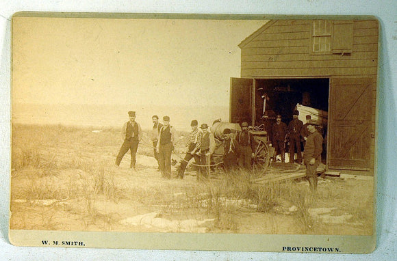 Rare antique Life Saving Provincetown Photograph