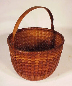 Rare antique Nantucket Lightship basket 1889