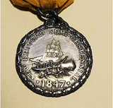 Rare antique New Bedford whaling medal