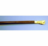Rare antique scrimshaw baleen BUGGY-WHIP.