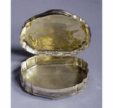 Rare antique silver snuff box circa 1750.