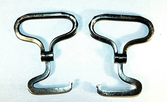 PAIR OF BOOT HOOKS