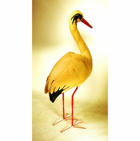 Rare antique STORK figure