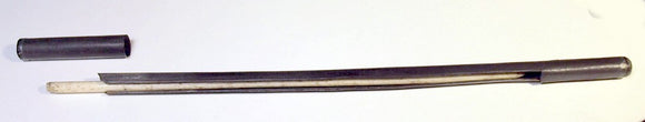Rare antique tin needle sheath 