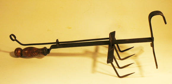 Rare antique TOASTING tool