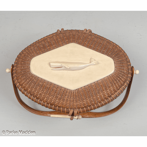 Rare Diamond Form Nantucket Basket Purse by José Formoso Reyes