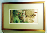 Rare Nantucket watercolor by Amelia Watson