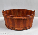Rare Oval Nantucket Wooden Tub