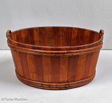Rare Oval Nantucket Wooden Tub