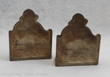 Rare Painted Cape Cod Fisherman Bookends 1928