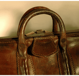 Rare US Naval PAYMASTERS leather money satchel