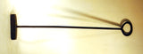 Rare wrought iron Nantucket LIFESAVING branding iron