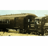 Scarce vintage phtograph of the Old Nantucket Railroad by Coffin