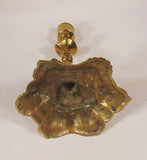 Superbly Made Queen Anne style brass candlestick