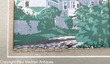 The South Tower Silkscreen Print by Nantucket Artist Roy Clifford Smith