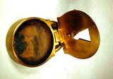 Unusual cast brass faux lock ash tray