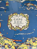 Vintage 1937 Jack Atherton Pictorial Map of Cape Cod