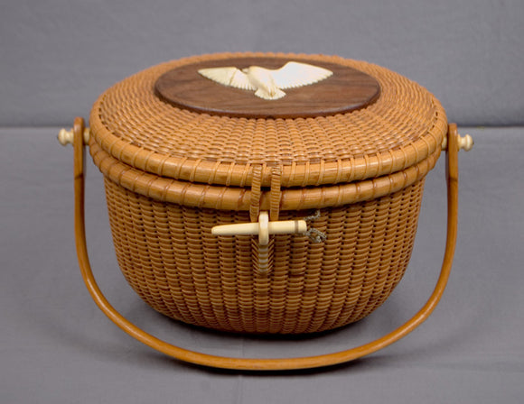 Vintage 1971 Nantucket Basket by Stephen Gibbs