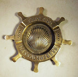 Vintage brass CAPE COD souvenir ashtray