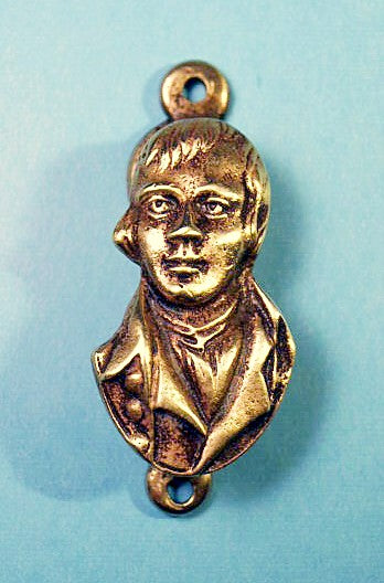 Vintage brass inside DOOR KNOCKER