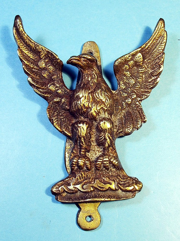 Vintage cast brass EAGLE doorknocker