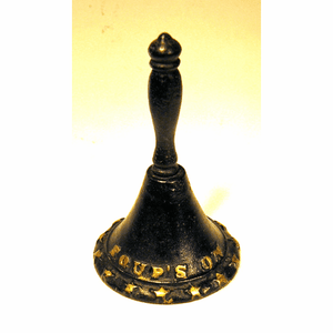 Vintage cast iron DINNER BELL