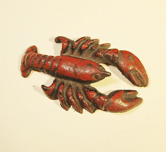 Vintage cast iron lobster bottle opener
