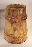 Vintage ceramic "BARREL"  vase