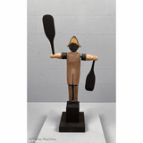 Vintage Folk Art Officer Whirligig
