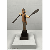 Vintage Folk Art Officer Whirligig