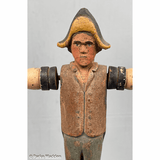 Vintage Folk Art Officer Whirligig
