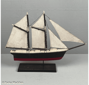 Vintage Martha's Vineyard Schooner Weathervane