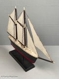 Vintage Martha's Vineyard Schooner Weathervane