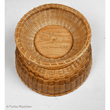 Vintage Nantucket Basket Compote by José Formoso Reyes