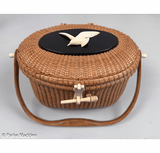 Vintage Nantucket Basket purse by José Formoso Reyes