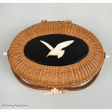 Vintage Nantucket Basket purse by José Formoso Reyes