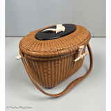 Vintage Nantucket Basket purse by José Formoso Reyes