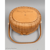 Vintage Nantucket Basket Purse by Paul Whitten