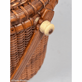 Vintage Nantucket Basket Purse by The Wooden Jug