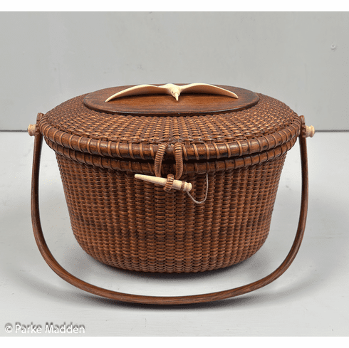 Vintage Nantucket Basket Purse by The Wooden Jug – Paul Madden