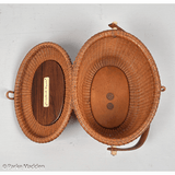 Vintage Nantucket Basket Purse by The Wooden Jug