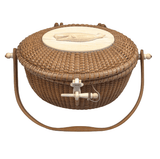 Vintage Nantucket "Cocktail" Basket Purse by Nancy Chase
