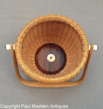 Vintage Nantucket Lightship Basket by John Elder - Rare Size!