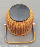 Vintage Nantucket Lightship Basket by John Elder - Rare Size!