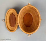 Vintage Nantucket Lightship Basket Purse by Bill & Judy Sayle